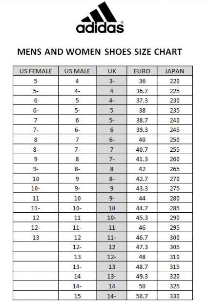 größe f216 adidas|Adidas foot size chart.